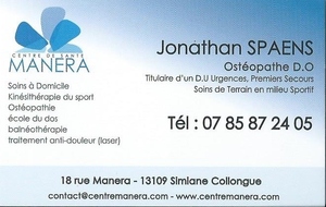 Un Ostéo pour nos gymnastes !